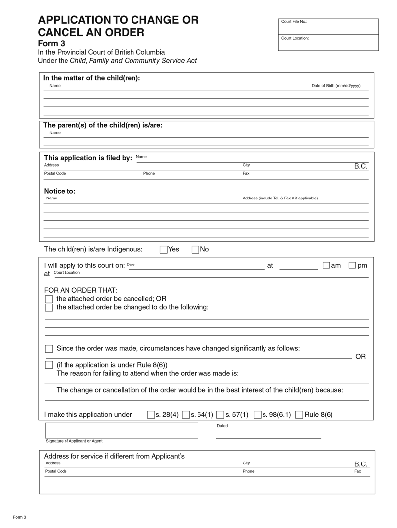 Vol. 62, No. 5 – B.C. Reg. 49/2019