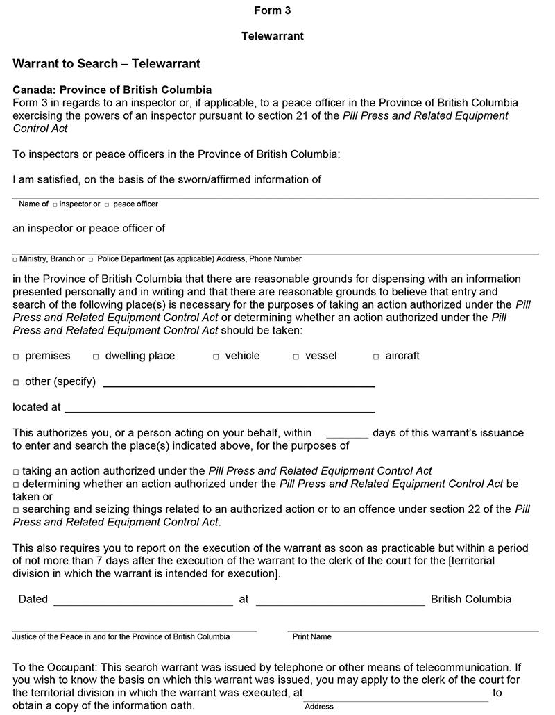Form 3, page 1